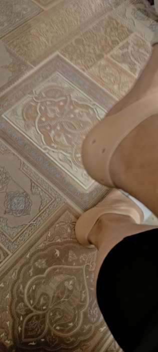 Фотография покупателя товара Напяточники для педикюра, силиконовые, с перфорацией, универсальный размер, 10×10.5 см, бежевые - Фото 2