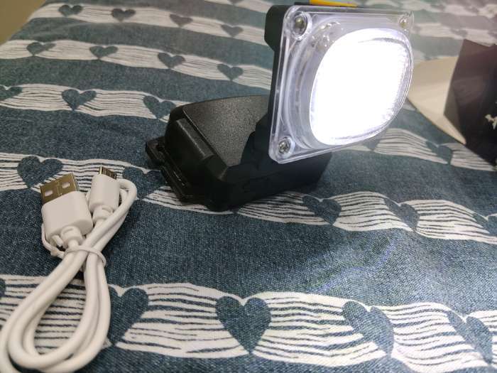 Фотография покупателя товара Фонарь налобный аккумуляторный «Мастер К», 5 Вт, 1200 мАч, 300 Лм, 8.5×6×6 см, USB - Фото 5