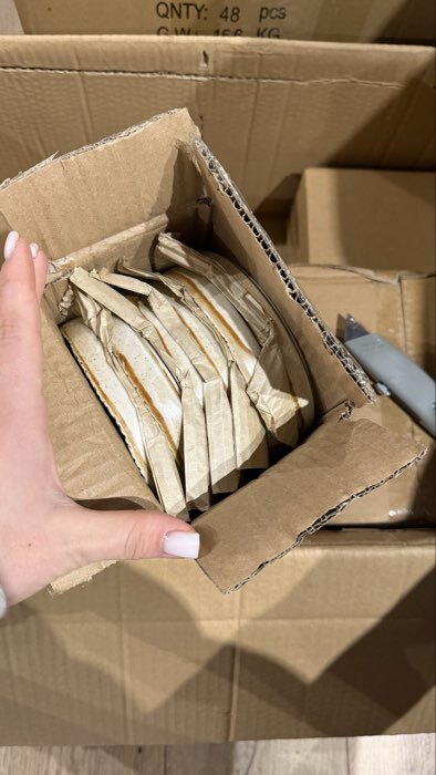 Фотография покупателя товара Блюдце Magistro Organic brown, d=14 см, универсальное, фарфор, бежевое - Фото 2