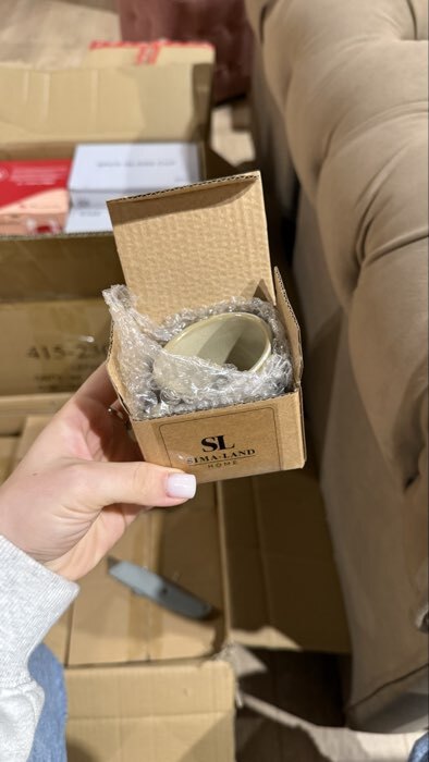 Фотография покупателя товара Кружка SL Home «Песчаный бриз», 250 мл, фарфор, бежевая - Фото 3