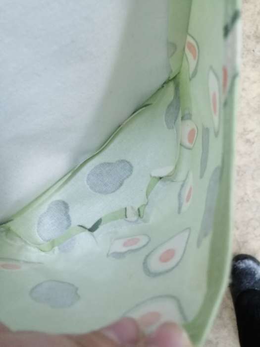 Фотография покупателя товара Органайзер подвесной с карманами Доляна «Авокадо», подвесной, 3 отделения, 59×20 см, цвет зелёный