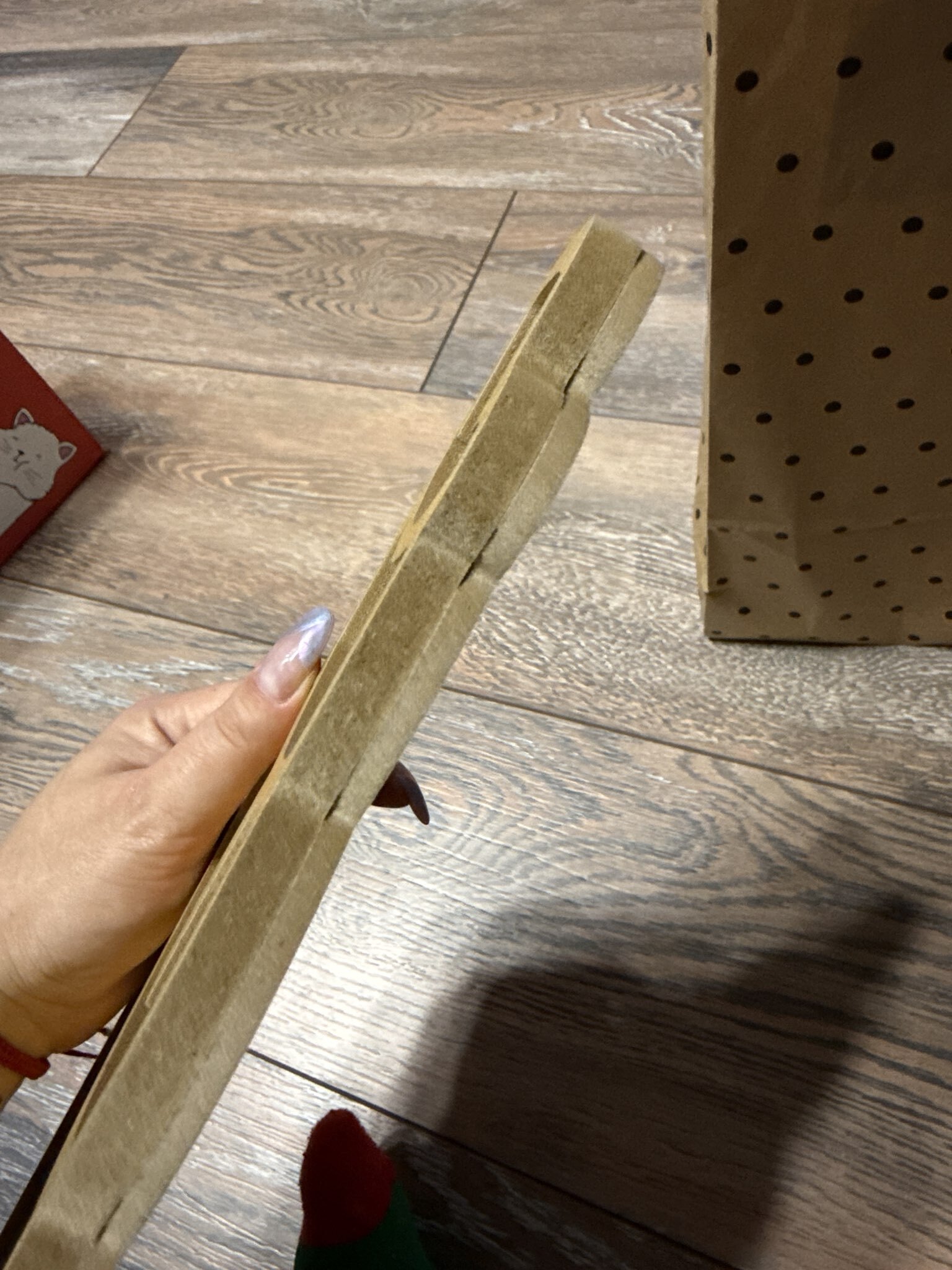 Фотография покупателя товара Менажница новогодняя деревянная «Снеговик», 28.8×18.4 см - Фото 5