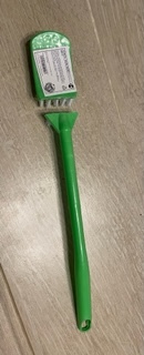 Фотография покупателя товара Щётка для труднодоступных мест на длинной ручке, 35 см, цвет МИКС