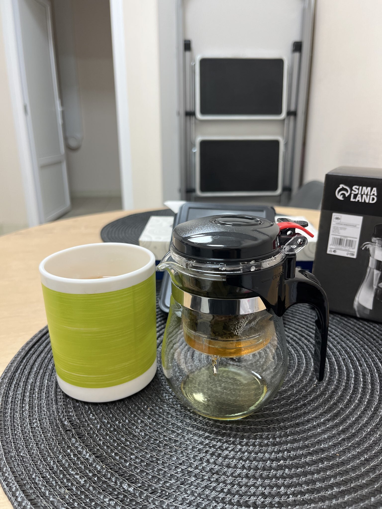 Фотография покупателя товара Заварочный чайник Magistro «Мехико», 500 мл, пластиковое сито, стекло - Фото 3