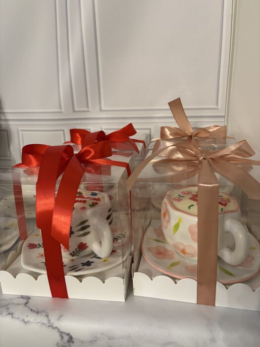 Фотография покупателя товара Коробка кондитерских изделий с ложементом, крафт, 15×15×14 см - Фото 4