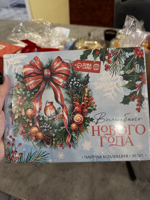 Фотография покупателя товара Чай подарочный «Счастья в дом», 54 г (30 пакетиков × 1.8 г). - Фото 1