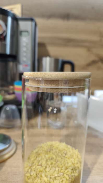 Фотография покупателя товара Банка для сыпучих продуктов BellaTenero «Эко», 700 мл, 8.5×15.5 см, с бамбуковой крышкой, стекло, прозрачная - Фото 19