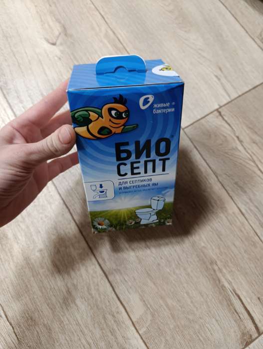 Фотография покупателя товара Средство для септиков и выгребных ям Биоактиватор Биосепт, 300 гр 12 доз - Фото 2