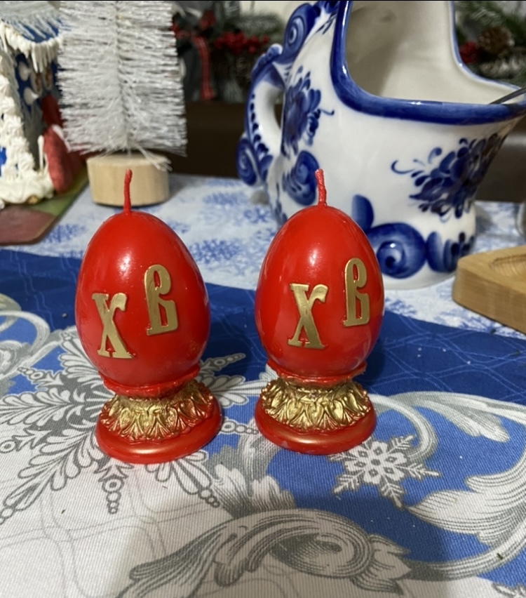 Фотография покупателя товара Декоративная свеча «Пасхальное яйцо» малая - Фото 1