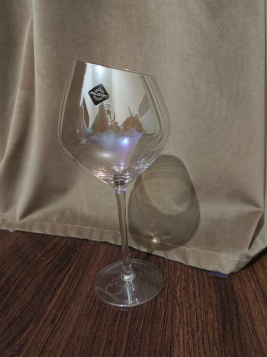 Фотография покупателя товара Бокалы для вина Magistro «Иллюзия», 550 мл, 10×24 см, набор 6 шт., стекло, перламутровые - Фото 8