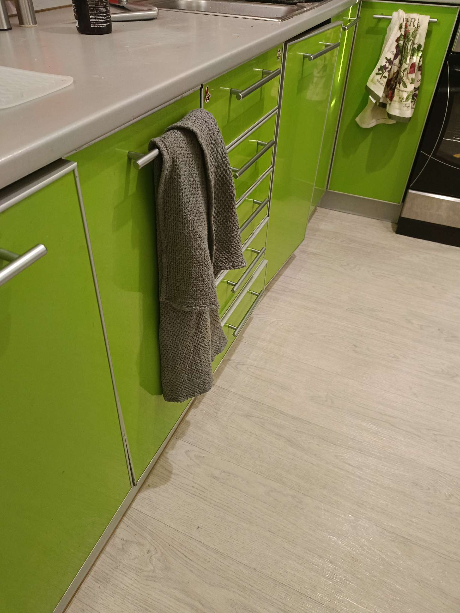 Фотография покупателя товара Полотенце кухонное SL HOME Linen, белое, однотонное, 38×65 см - Фото 2