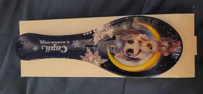 Фотография покупателя товара Подставка под ложку новогодняя «Чудесного нового года», 21.4×7.5 см - Фото 6