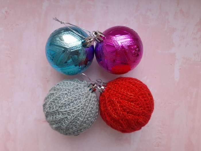 Фотография покупателя товара Ёлочные игрушки «Цветение», шары новогодние, d=6 см, набор 6 шт., розовый голубой - Фото 1