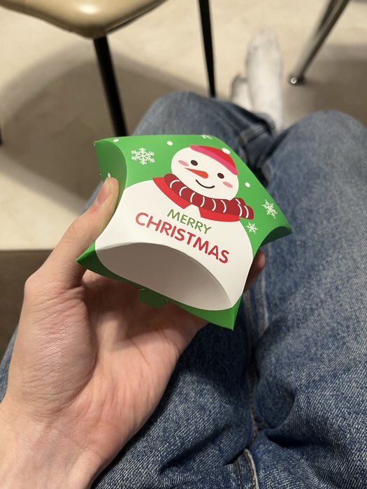 Фотография покупателя товара Подарочная новогодняя коробка, складная фигурная «Звезда рождество» 7×5.5×2 см - Фото 1