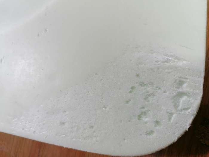 Фотография покупателя товара Сиденье для уличного туалета, 43×38 см, пенополиуретан, с крышкой, зелёное - Фото 2