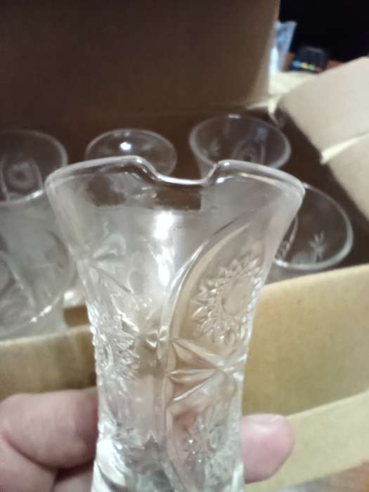 Фотография покупателя товара Рюмки Доляна «Ледяная звезда», 40 мл, 10.5×5 см, набор 6 шт., стекло, прозрачные - Фото 2