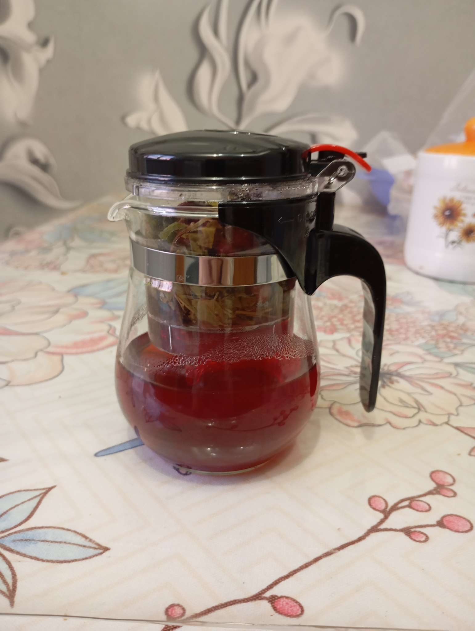 Фотография покупателя товара Заварочный чайник Magistro «Мехико», 500 мл, пластиковое сито, стекло - Фото 1