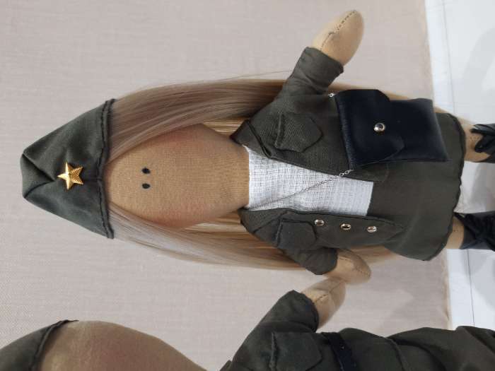 Фотография покупателя товара Набор для шитья. Интерьерная кукла «Питер», 30 см - Фото 1