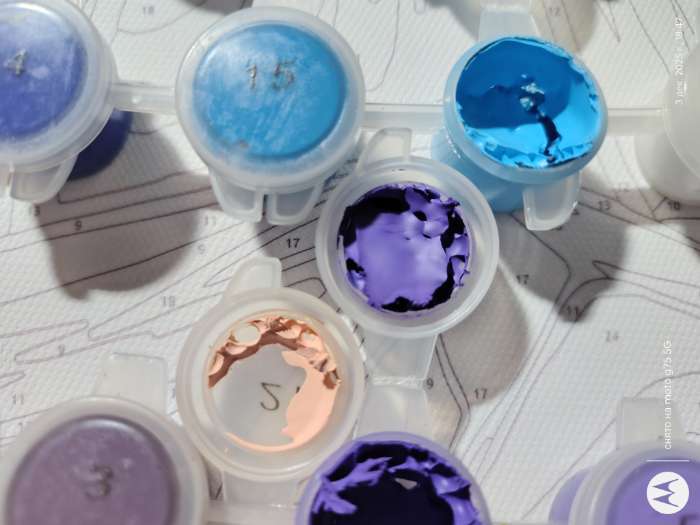 Фотография покупателя товара Картина по номерам на холсте с подрамником «Девушка в танце», 40×50 см - Фото 4