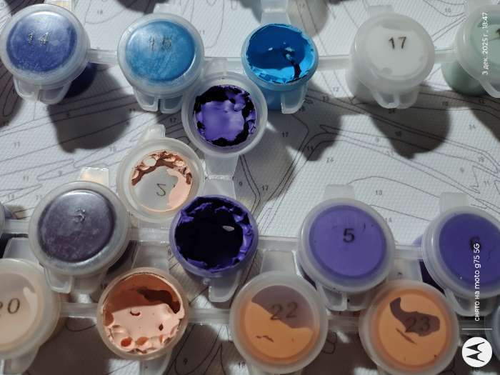 Фотография покупателя товара Картина по номерам на холсте с подрамником «Девушка в танце», 40×50 см - Фото 5