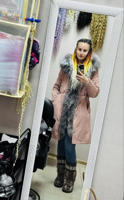 Фотография покупателя товара Зеркало интерьерное напольное, 40×155 см, цвет белый - Фото 7