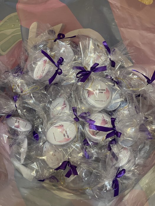 Фотография покупателя товара Ёлочный шар заготовка, раздельные части «Шар», диаметр собранного 10 см - Фото 3