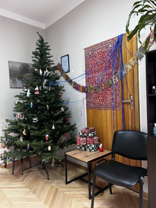 Фотография покупателя товара Ёлочное украшение из фольги «Слана. Подвеска», 8 см, МИКС - Фото 1