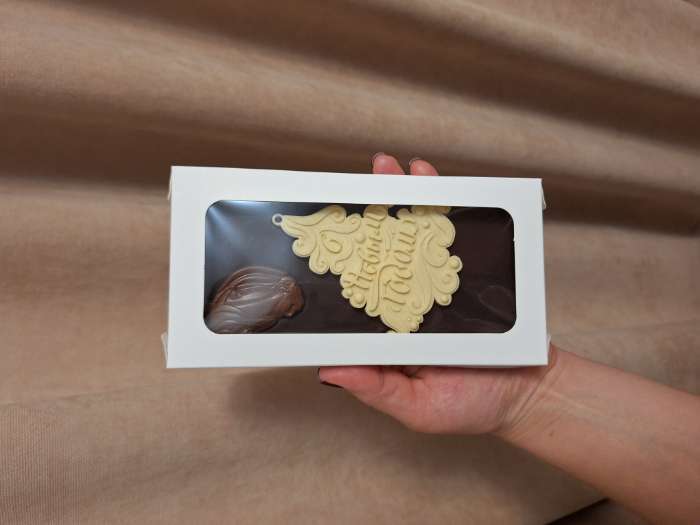 Фотография покупателя товара Коробка под плитку шоколада с крышкой, 17.5×9×1.5 см, белая - Фото 4