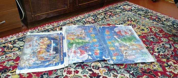 Фотография покупателя товара Подарочная новогодняя коробка «Мерцающий», Адвент календарь с заданиями, 47.7×3.9×32 см - Фото 37