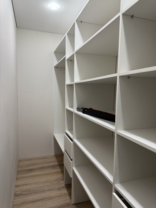 Фотография покупателя товара Вешалка модульной гардеробной системы «Модус», 2090×800×420 мм, цвет белый - Фото 1