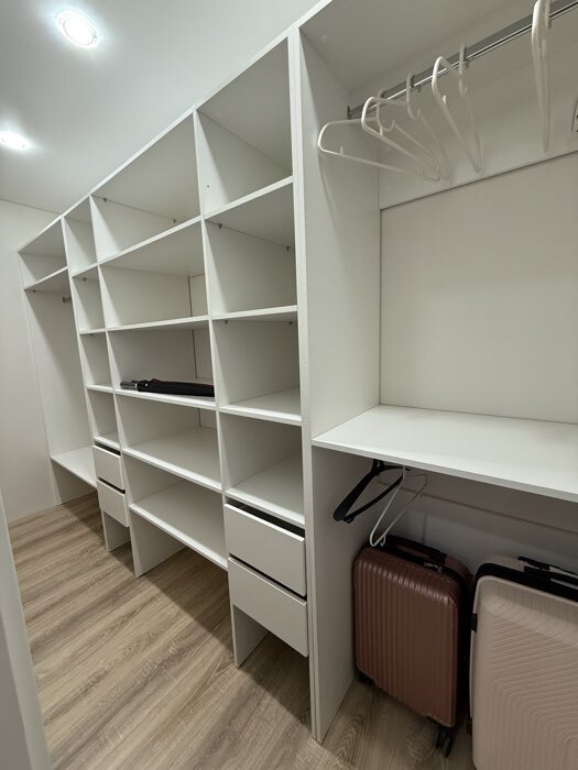 Фотография покупателя товара Стеллаж модульной гардеробной системы «Модус», 2090×600×420 мм, цвет белый - Фото 1