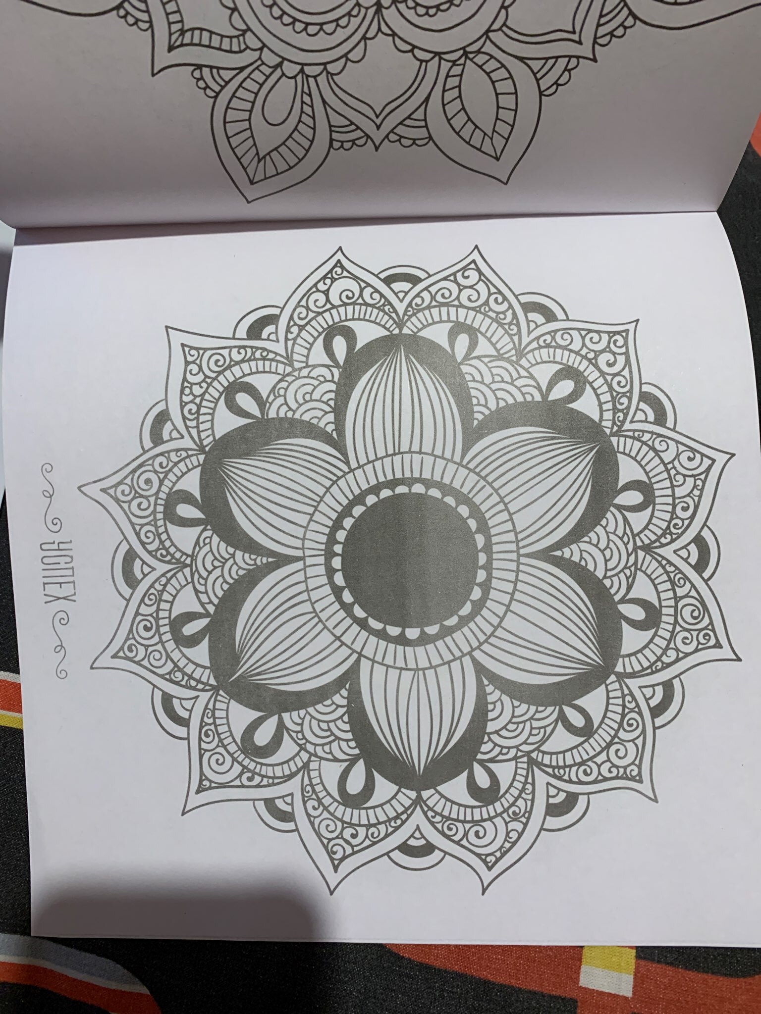 Фотография покупателя товара Раскраска - антистресс, альбом «Магия мандалы» 16стр. - Фото 10