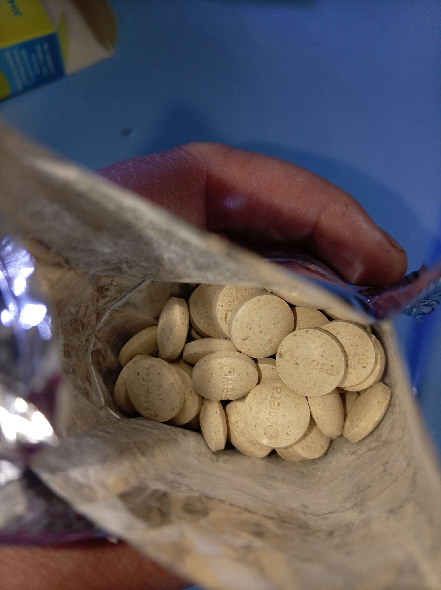 Фотография покупателя товара Лакомство Омега Neo+ «Здоровые суставы» для собак, с глюкозамином и коллагеном, 90 табл - Фото 1