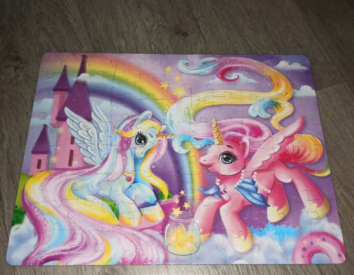 Фотография покупателя товара Пазлы светящиеся «Страна волшебства», 88 деталей - Фото 2