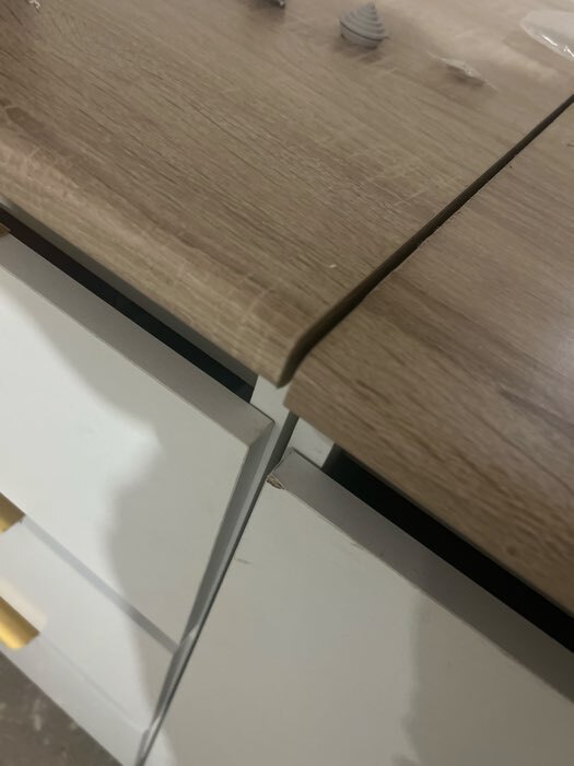 Фотография покупателя товара Кухонный гарнитур прямой «Челси», 2000 мм, цвет белый глянец/белый/сонома - Фото 14