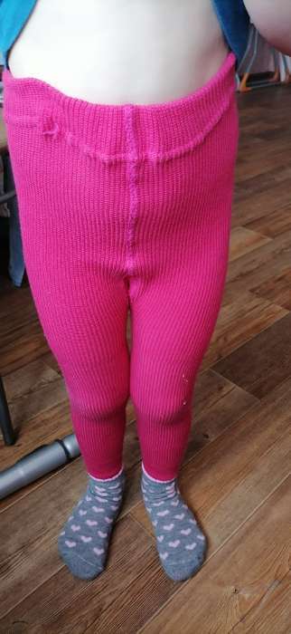 Фотография покупателя товара Колготки детские цвет розовый, рост 104 см - Фото 2