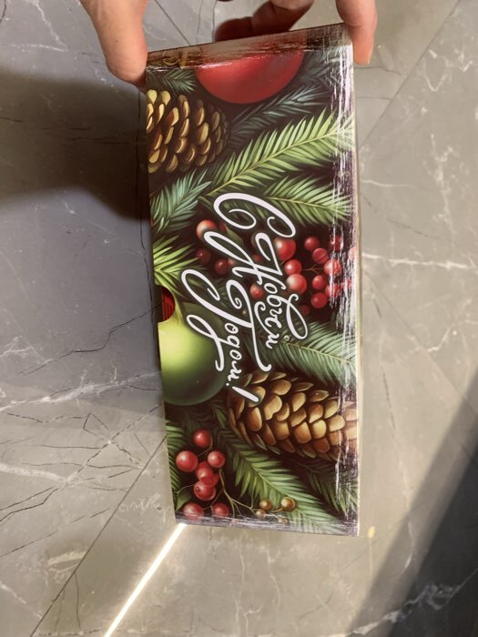 Фотография покупателя товара Коробка для 6 капкейков с окном подарочная новогодняя упаковка «С Новым годом», 25×17×10 см - Фото 7