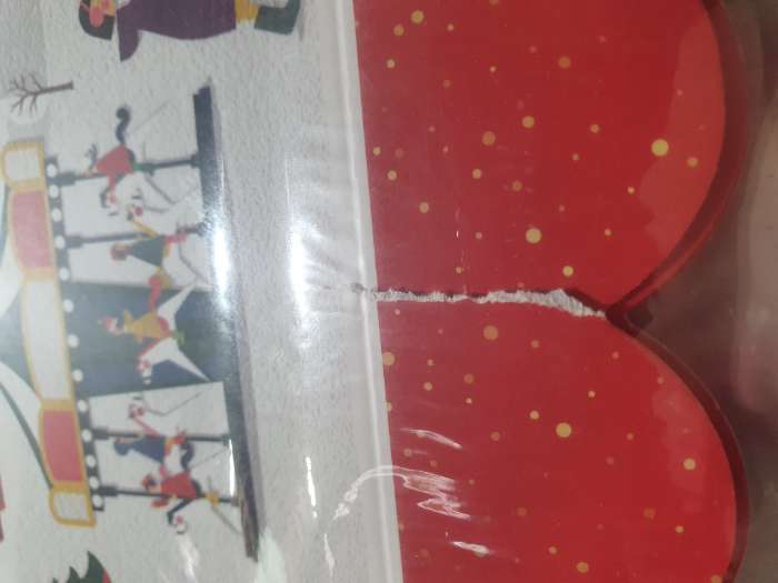 Фотография покупателя товара Коробка для кондитерских изделий новогодняя с пластиковой крышкой «Карусель», 10.5×21×3 см - Фото 14