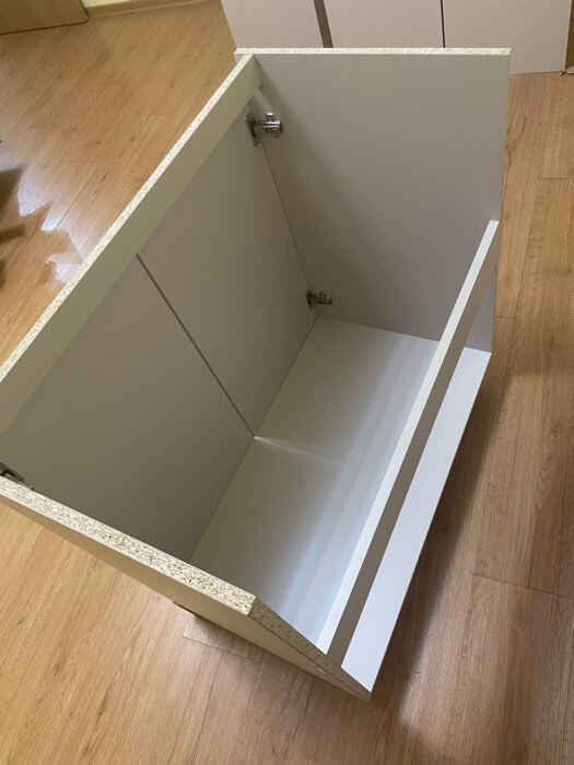 Фотография покупателя товара Кухонный гарнитур прямой «Стиль», с столешницей, 2000 мм, цвет кашемир/дуб вотан - Фото 3