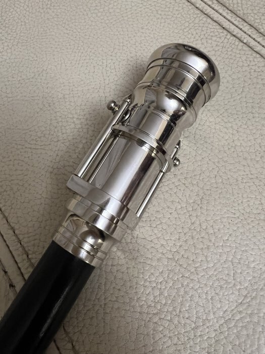 Фотография покупателя товара Трость «Телескоп», 99 см, латунь, дерево - Фото 3