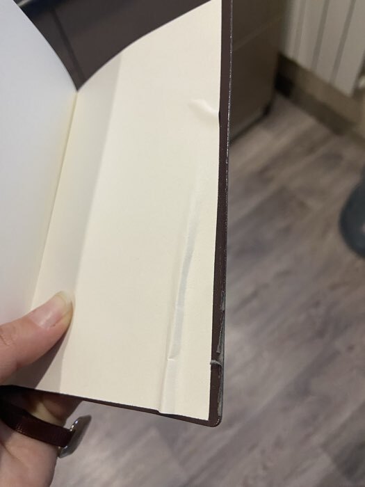 Фотография покупателя товара Ежедневник недатированный А6, 116 листов в клетку, тонированный срез, обложка ЛАЙТ, МИКС - Фото 1