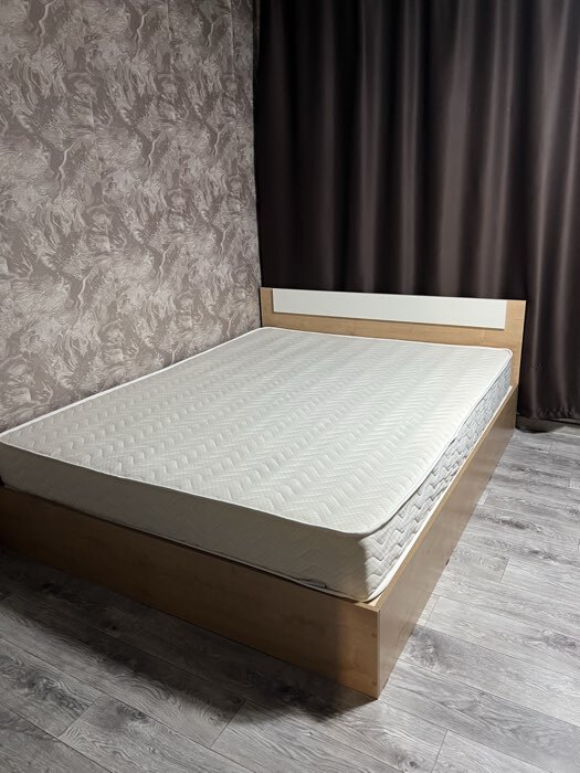 Фотография покупателя товара Спальный гарнитур «ЭКО», комплект 6 предметов, цвет белый/дуб вотан - Фото 5