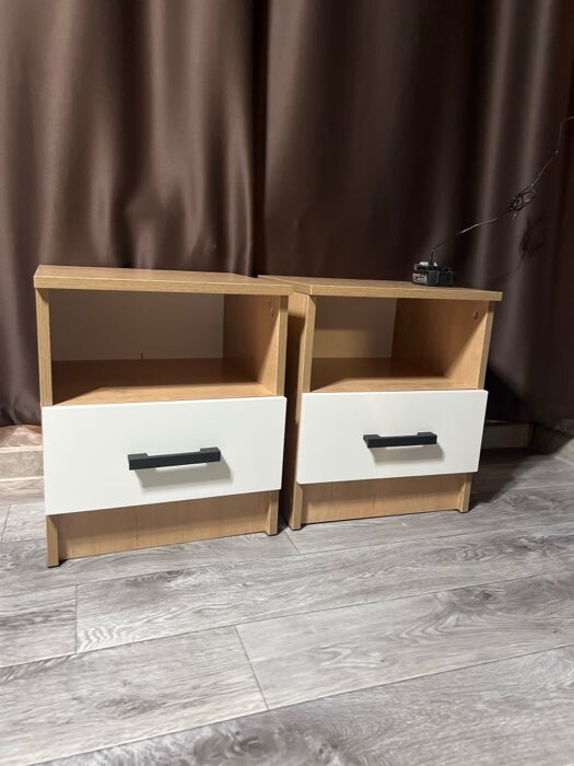 Фотография покупателя товара Спальный гарнитур «ЭКО», комплект 6 предметов, цвет белый/дуб вотан - Фото 1