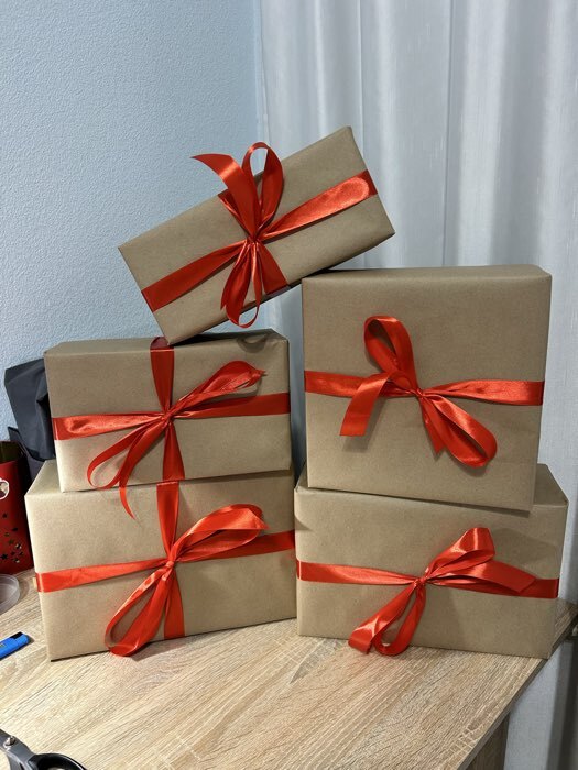 Фотография покупателя товара Бумага упаковочная крафт без печати, для обёртки и упаковки, 70 г/м², 0.70×10 м - Фото 1