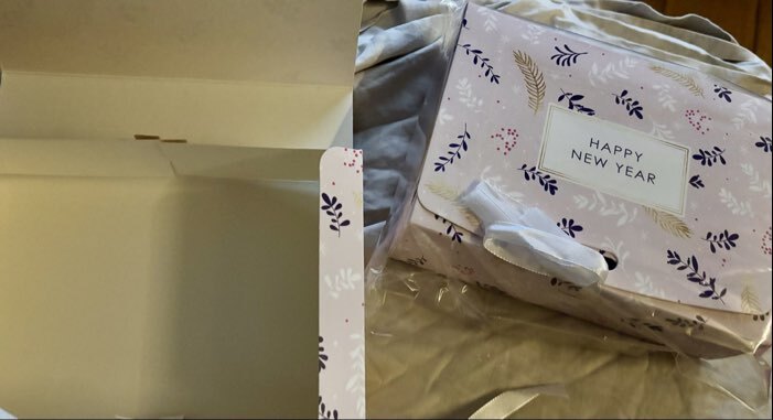 Фотография покупателя товара Коробка подарочная новогодняя складная «С Новым годом», 16.5×12×5 см - Фото 4