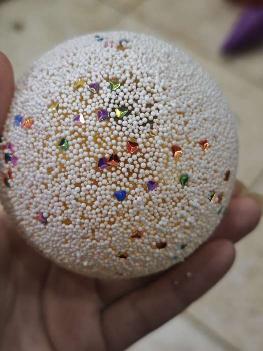 Фотография покупателя товара Ёлочные игрушки «Снежное царство», шары новогодние, d=8 см, набор 3 шт. - Фото 4