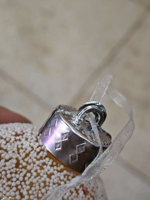 Фотография покупателя товара Ёлочные игрушки «Снежное царство», шары новогодние, d=8 см, набор 3 шт. - Фото 5