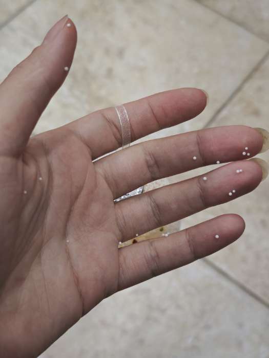 Фотография покупателя товара Ёлочные игрушки «Снежное царство», шары новогодние, d=8 см, набор 3 шт. - Фото 6