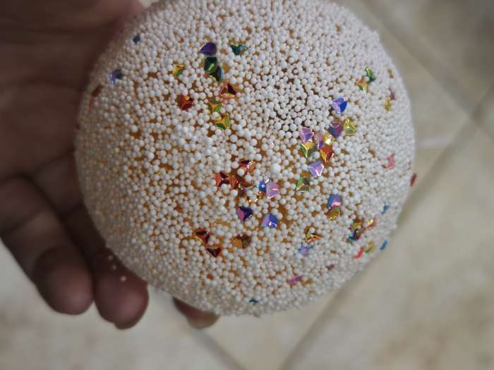 Фотография покупателя товара Ёлочные игрушки «Снежное царство», шары новогодние, d=8 см, набор 3 шт. - Фото 8