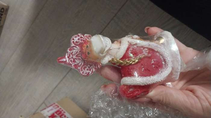 Фотография покупателя товара Свеча декоративная «Лошадка-Снегурочка» 7×4.5×12.5 см, красный - Фото 1